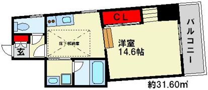 マイスフォレスト春日原の間取り画像