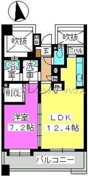ピュアハイム和白丘の間取り画像