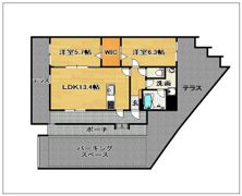 Vent Vert～ヴァン ヴェール～の間取り画像