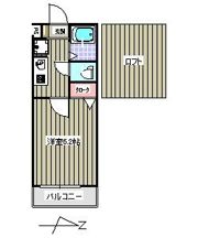 ユゥ＆ミィ金山駅前B棟の間取り画像