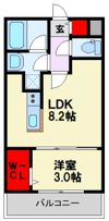 アトリオフラッツ高宮の間取り画像