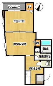 ツインリッチ高取の間取り画像