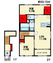 カーサ・はなみずきの間取り画像