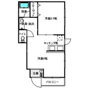 リヴァーサイドラテリエの間取り画像