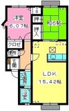 サンヒルズ片江の間取り画像