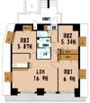 クリエート住吉の間取り画像