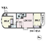 リュミエール博多の間取り画像
