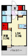 アルティザ博多ミッドシティの間取り画像