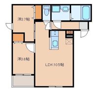 ベルシア箱崎の間取り画像