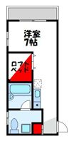 アパートメント・スクエア1番館の間取り画像