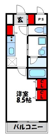 グランピア自由ヶ丘の間取り画像
