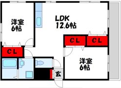 コスモビルの間取り画像