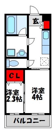 パークハウス自由ヶ丘の間取り画像