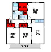 フォレストハイムの間取り画像