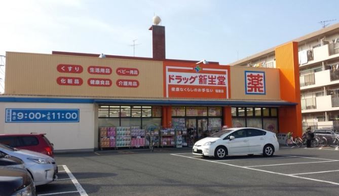 近くの新生堂薬局赤間店まで812m(徒歩11分)