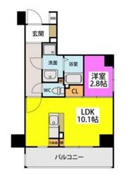 Nudgeone.香椎駅前の間取り画像