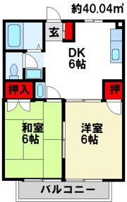 KSビレッジIの間取り画像
