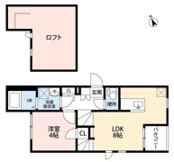 CB筑紫通ヴィラの間取り画像