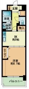 パークレジデンスの間取り画像