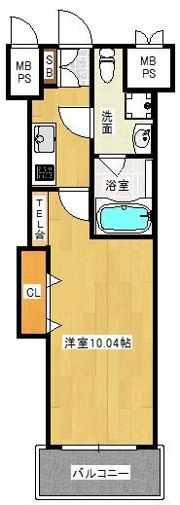 ラファセプリム大濠の間取り画像