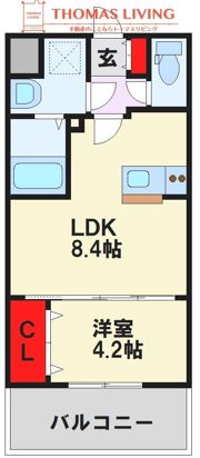 LiveCasa高宮の間取り画像