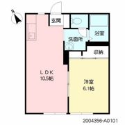 アメ二ティ庄福の間取り画像