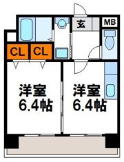 レシェンテヴィラ日の里の間取り画像