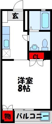ライフインアカマの間取り画像