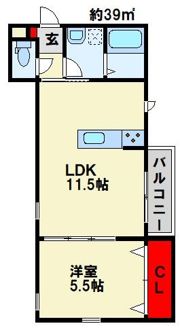 サニーガーデン須玖の間取り画像