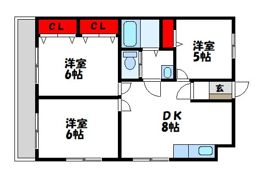カサデエスタシオンの間取り画像