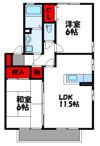 リビングタウン舞の里の間取り画像
