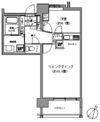 パークアクシス六本松の間取り画像