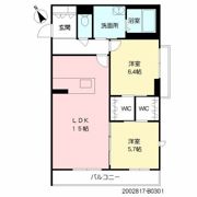 シャーメゾン西新グランデIIの間取り画像