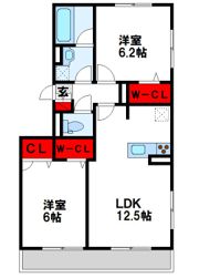 D-room原町駅南の間取り画像