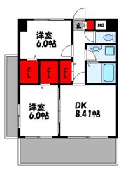 イースト フルハウスの間取り画像
