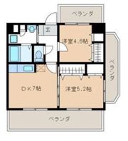 パークフラッツ博多吉塚の間取り画像