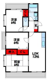 ルミエール土井の間取り画像