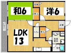 マキシム室見の間取り画像