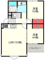 N.Maison七隈の間取り画像