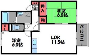 アクアヒルの間取り画像