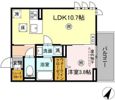 トリシア博多麦野 壱番館の間取り画像