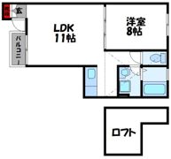 エスポワールAの間取り画像