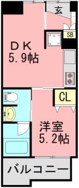 ルーエハイムの間取り画像