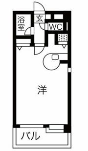 サンセーヌ大名の間取り画像