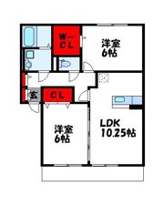 ラーフィア南里A棟の間取り画像
