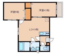 ガナーリア天神IIの間取り画像