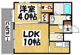 ネストピア呉服町の間取り画像