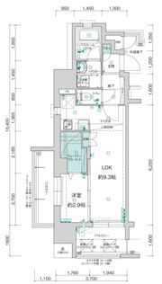 アクタス薬院グランプレイスの間取り画像