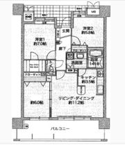 ウェルリバービュー天神の間取り画像