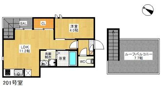 GRANDTIC RESIDENCE香椎の間取り画像